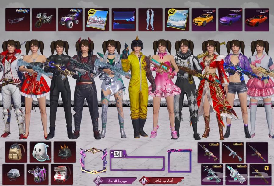 حساب ببجي للبيع64573559715841110