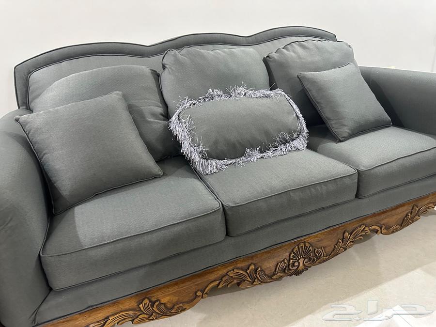 كنب مجلس امريكي رمادي فخم للتفاوض عالسوم64583040491907111