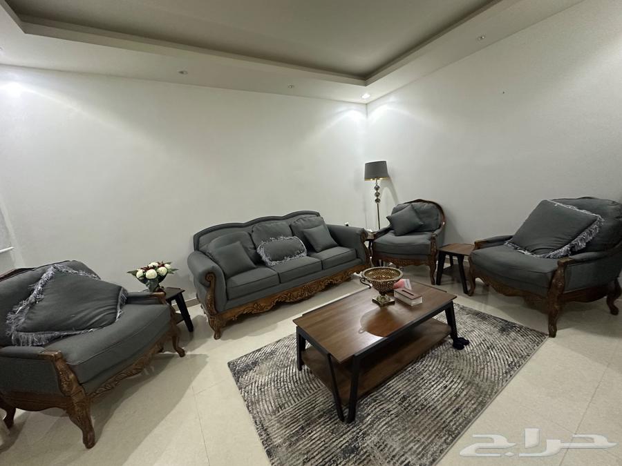 كنب مجلس امريكي رمادي فخم للتفاوض عالسوم64583040491907110