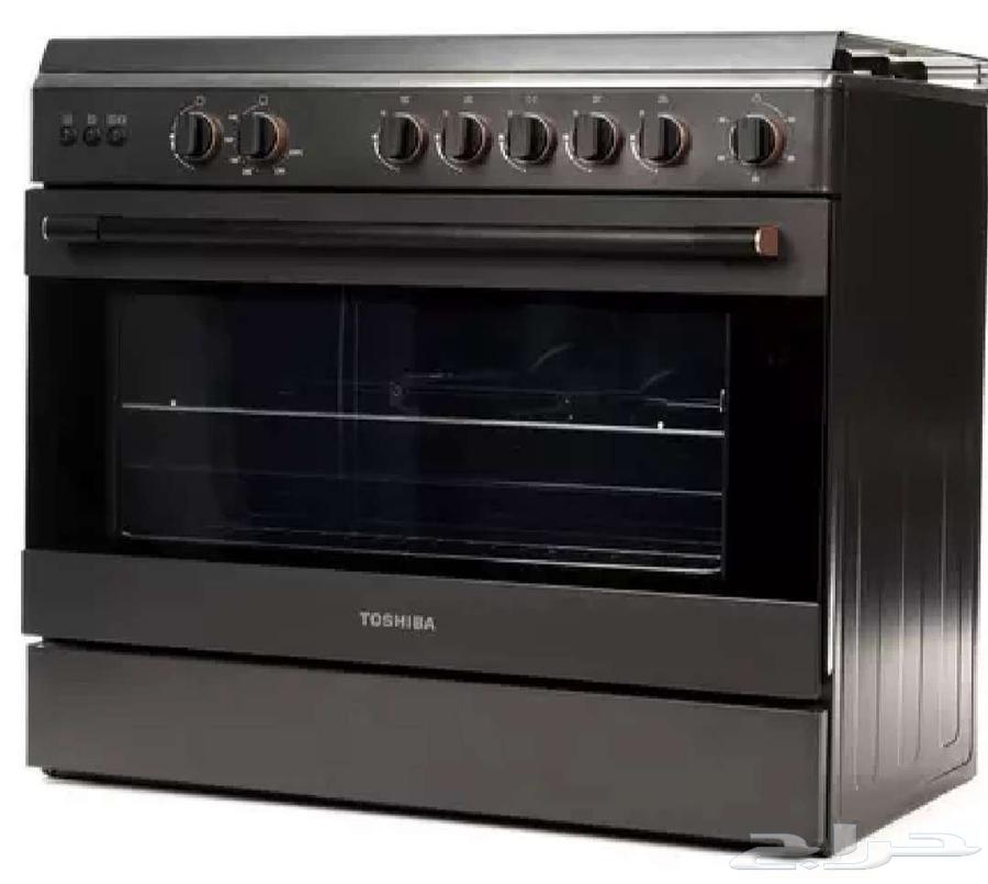 للبيع فرن غاز توشيبا جديد كليا (90 60 سم) كامل الأمان64572466584321112