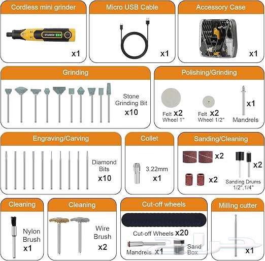 Stanio Wireless Small Rotary Tool Kit.64588494792321113