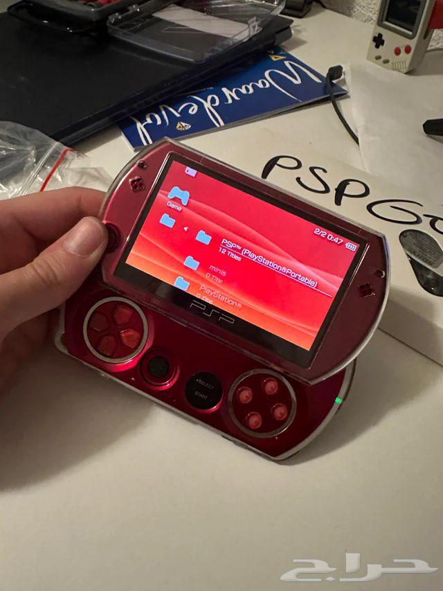 جهاز PSP GO احمر وازرق الوان نادرة64582677169537113