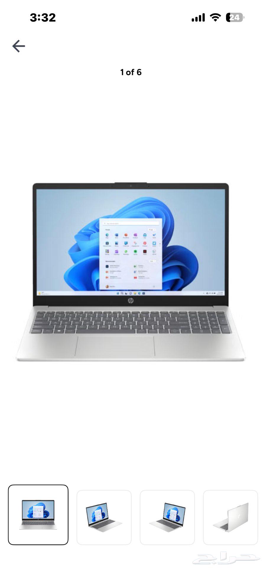 Hp laptop I core 5 12GB RAM DDR4 512GB SSD Windows64580513750659110