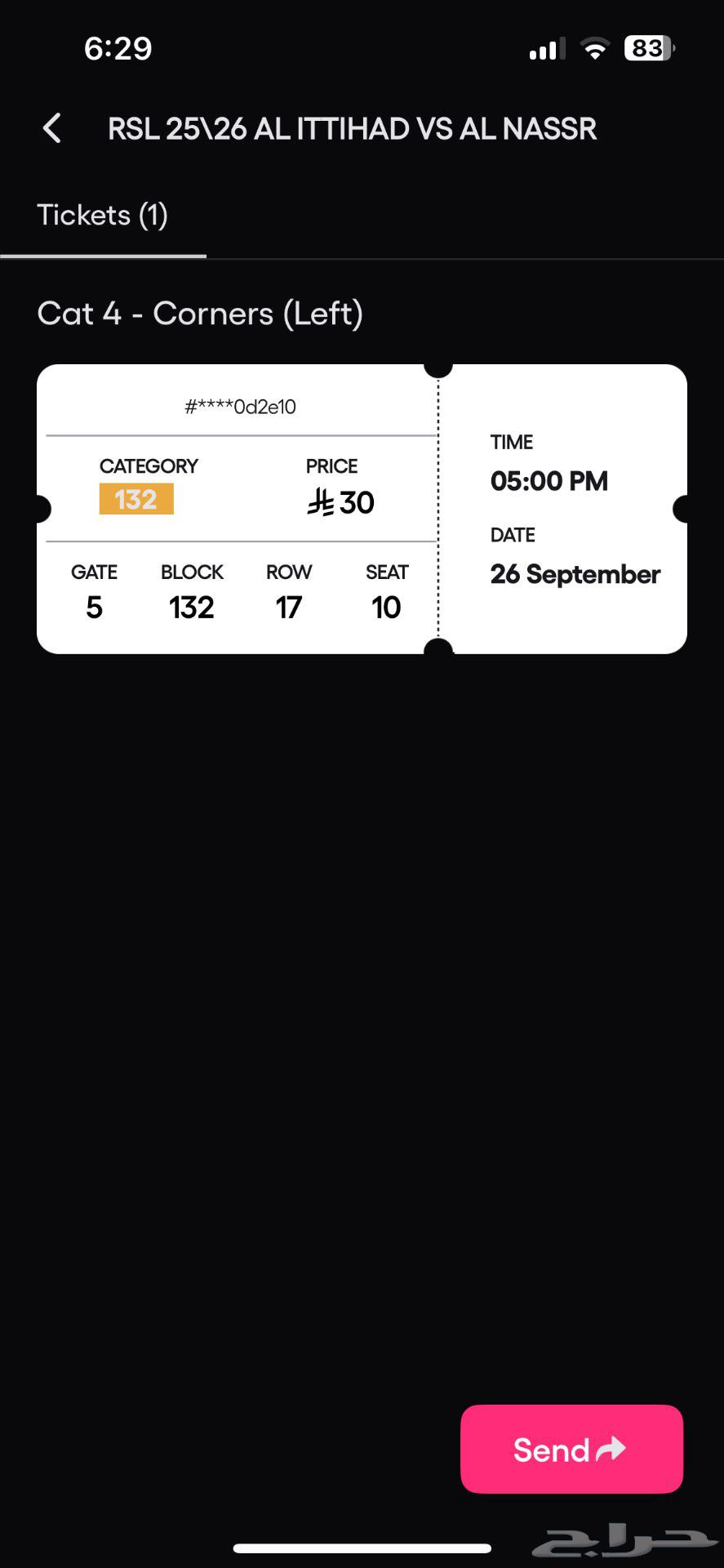 Al-Ittihad vs Al-Nassr Tickets64598351886339110