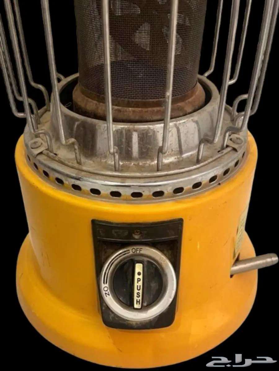 لأهل التراث دفاية وموقد بالغاز قديمة64585238664449114