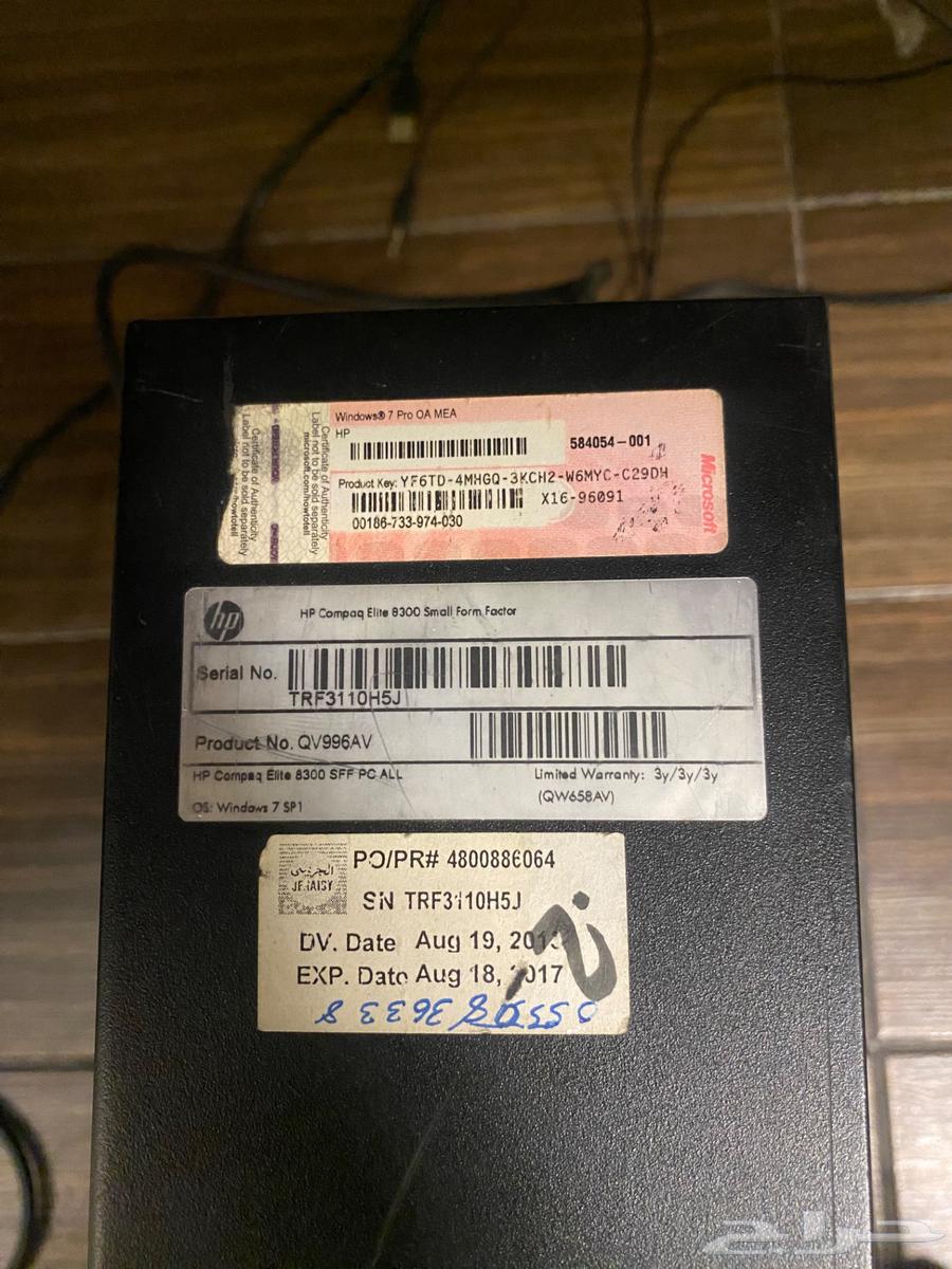 كمبيوتر مكتبي للبيع HP intel core 764587466217859112