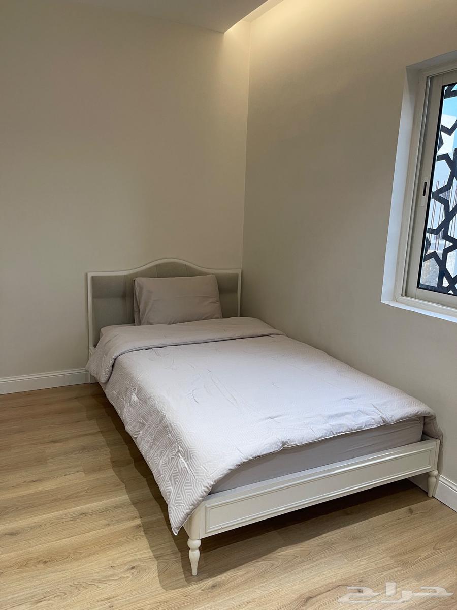 غرفة نوم سريرين نفر ونص   سرير أطفال   خزانات64587552905473111