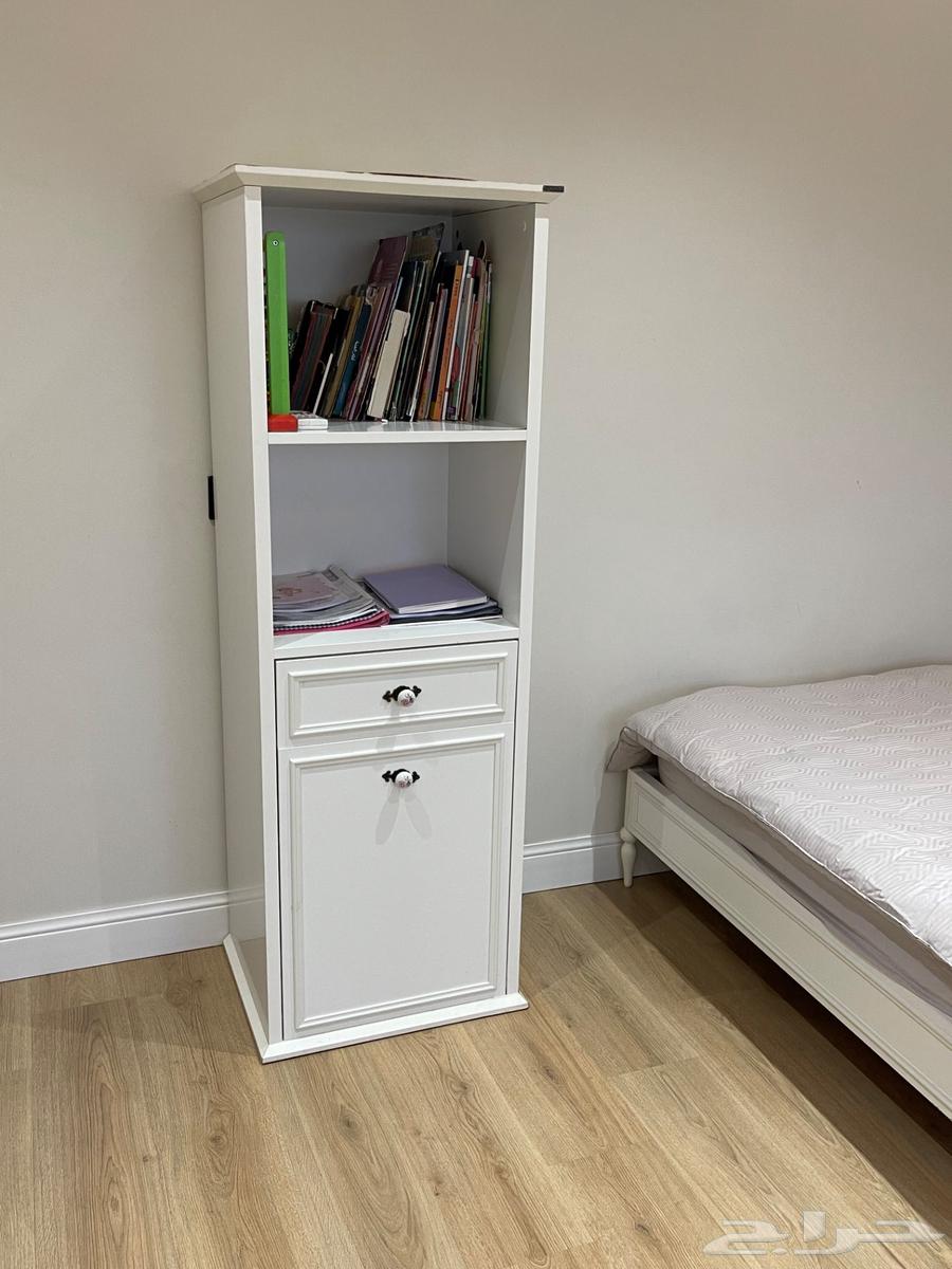 غرفة نوم سريرين نفر ونص   سرير أطفال   خزانات64587552905473113