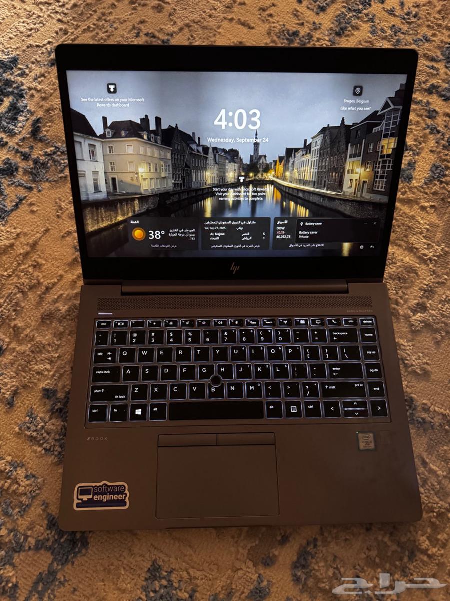 HP zbook Laptop suitable for study and design64583894673922111