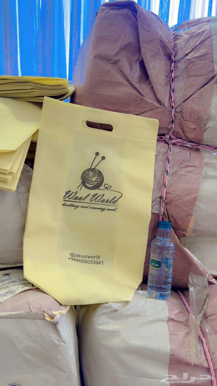 اكياس قماش للمحلات مقاس 20 40 الكمية 9000 كيس64582951752321110