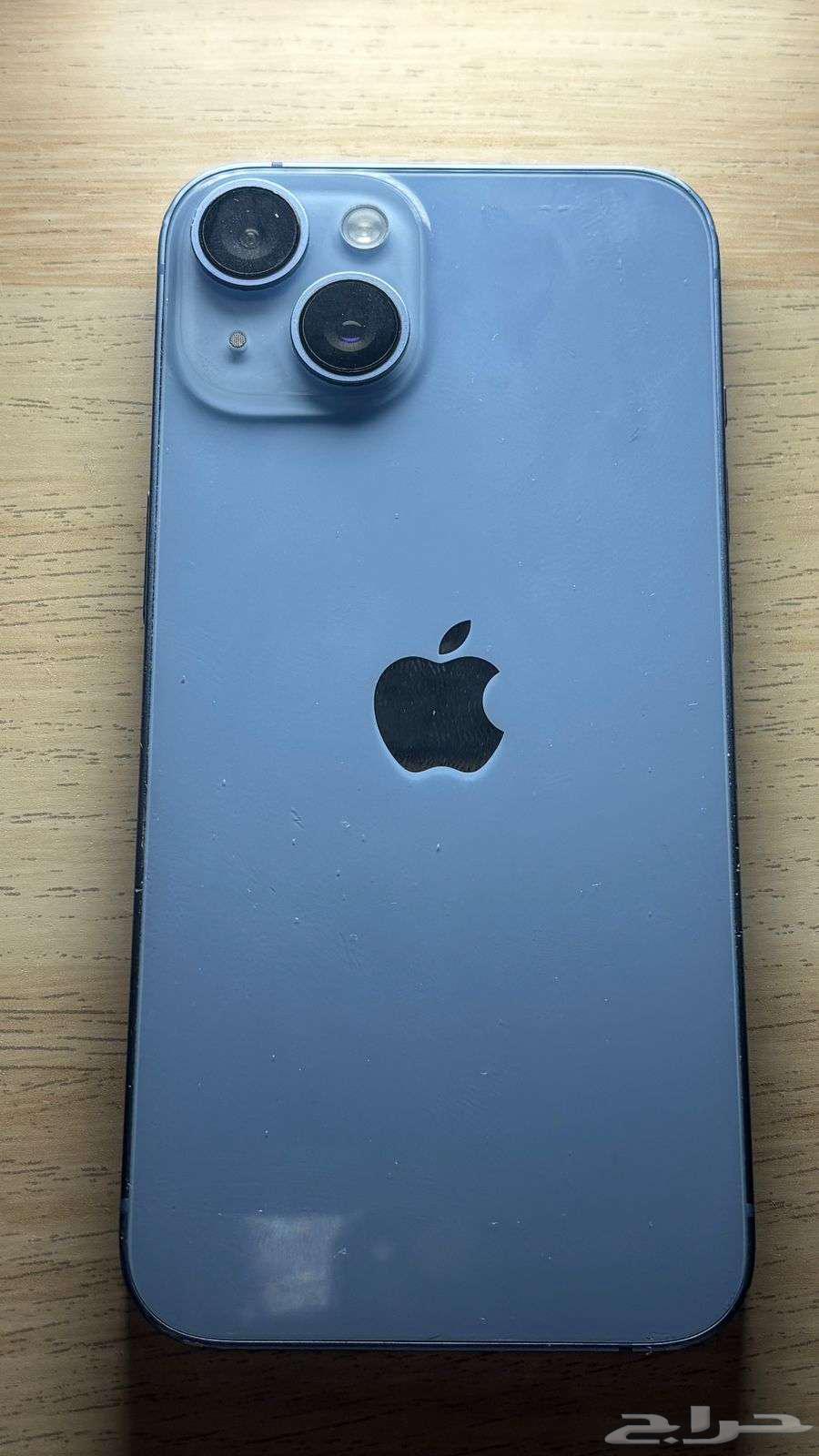 للبيع ايفون 14 128 قيقا ازرق64585280954371110