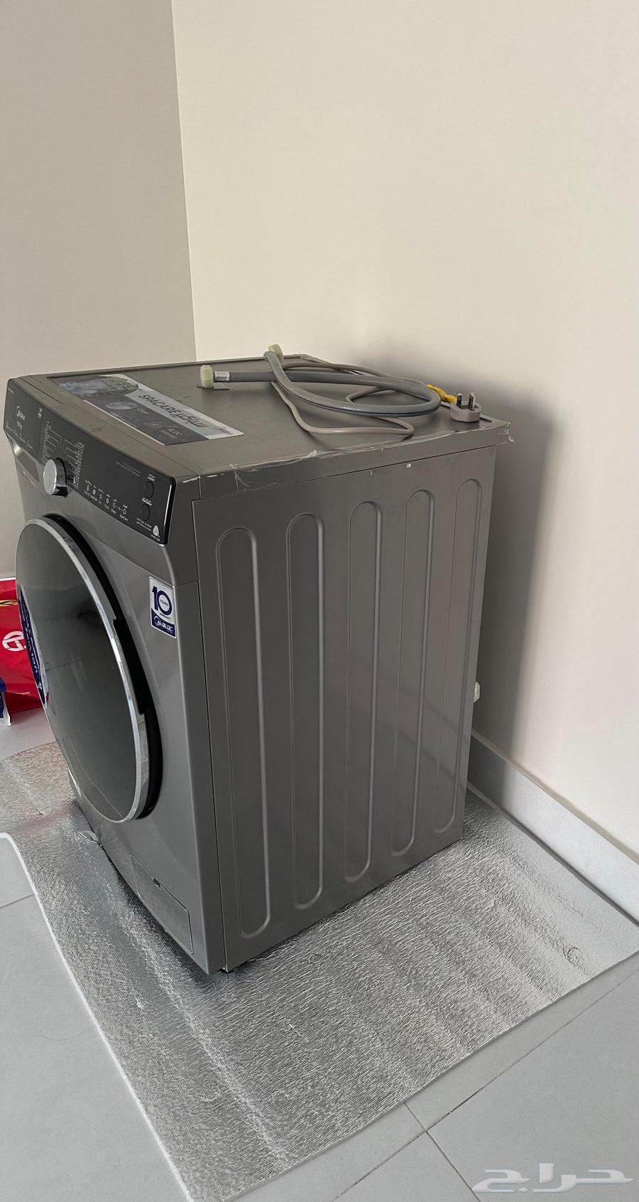 غسالة ميديا للبيع حجم 10 كيلو مع مجفف 7 كيلو64584771737219113