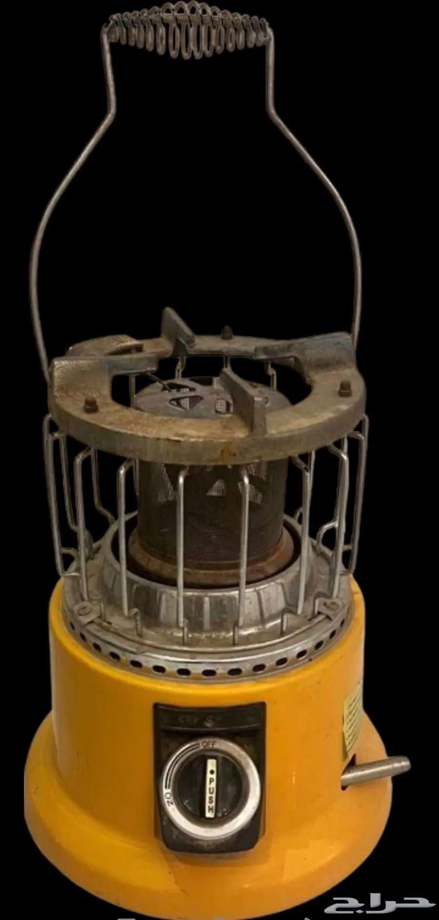 لأهل التراث دفاية وموقد بالغاز قديمة64585238664449110