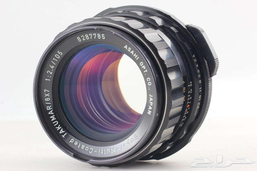 عملاق الميديام فورمات بنتاكس pentax 67 - 105mm 2.464584701628930111