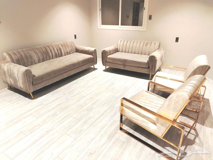 كنب شبه جديد للبيع64587665031427110