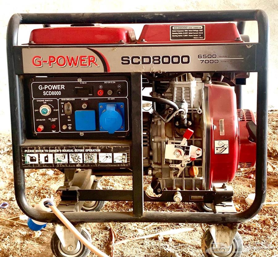 مطور ديزل مستعمل علي الشرط64587391647107110