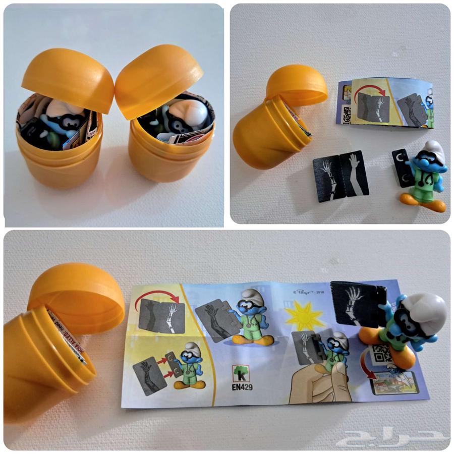 ألعاب بيضة كيندر الأصلية64582471124993114