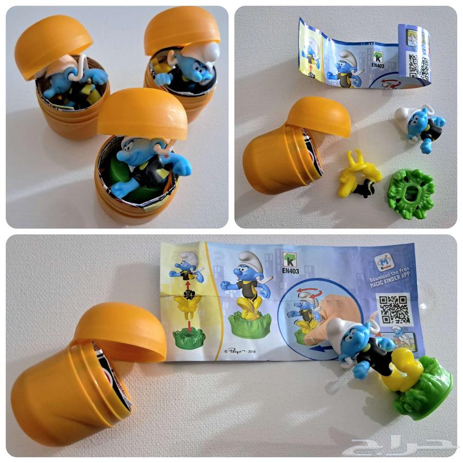 ألعاب بيضة كيندر الأصلية64582471124993113