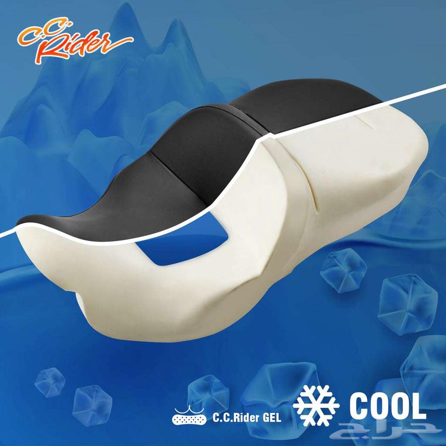 مقعد (جل) هارلي تورينج جديد (2009-2023) Gel Touring Seat64583415440515112