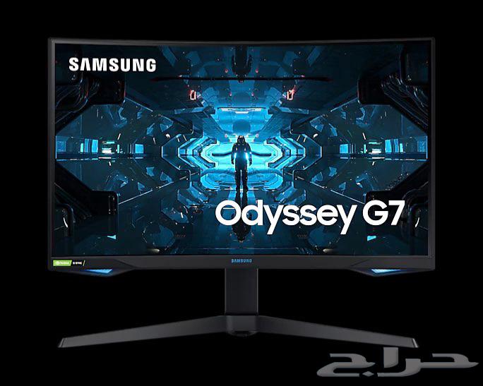 شاشة قيمق العاب سامسونغ samsung Odyssey G7 منحنية 240 هرتز64592684921858110