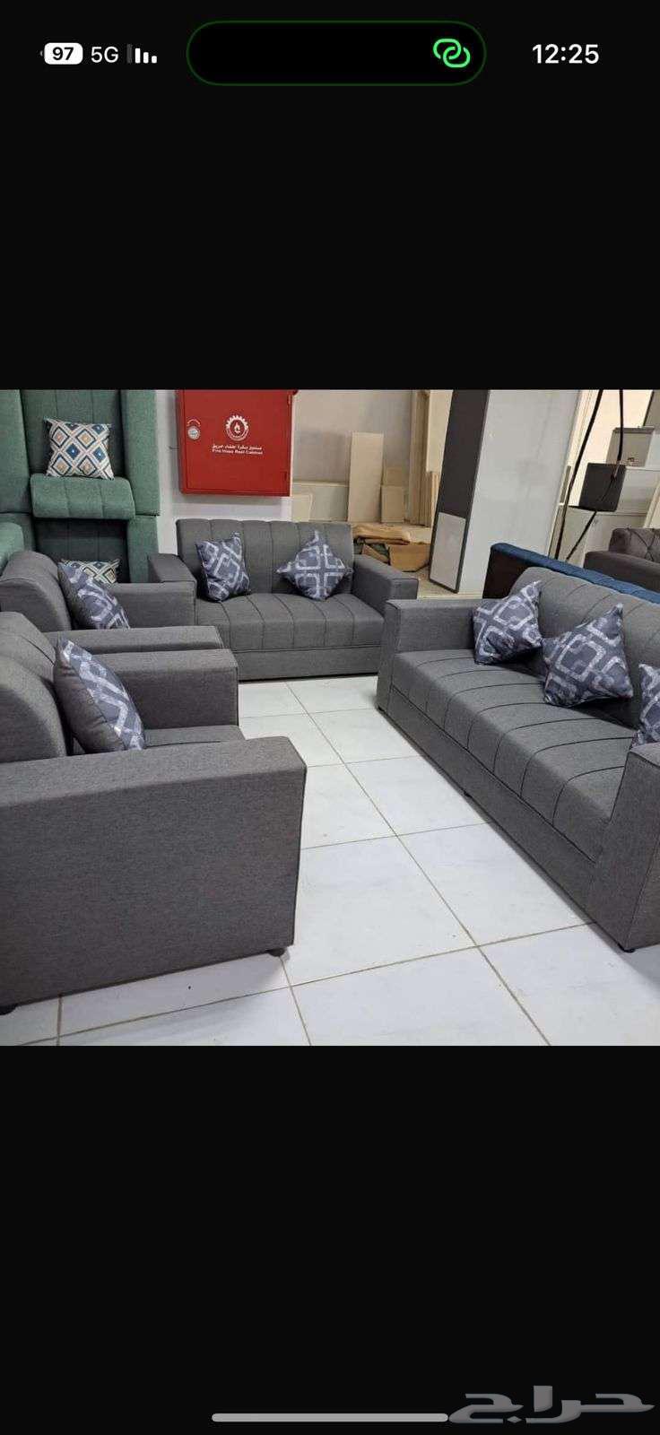 كنب جديد جاهز بسعر المصنع والتوصيل مجانا64595821149826113