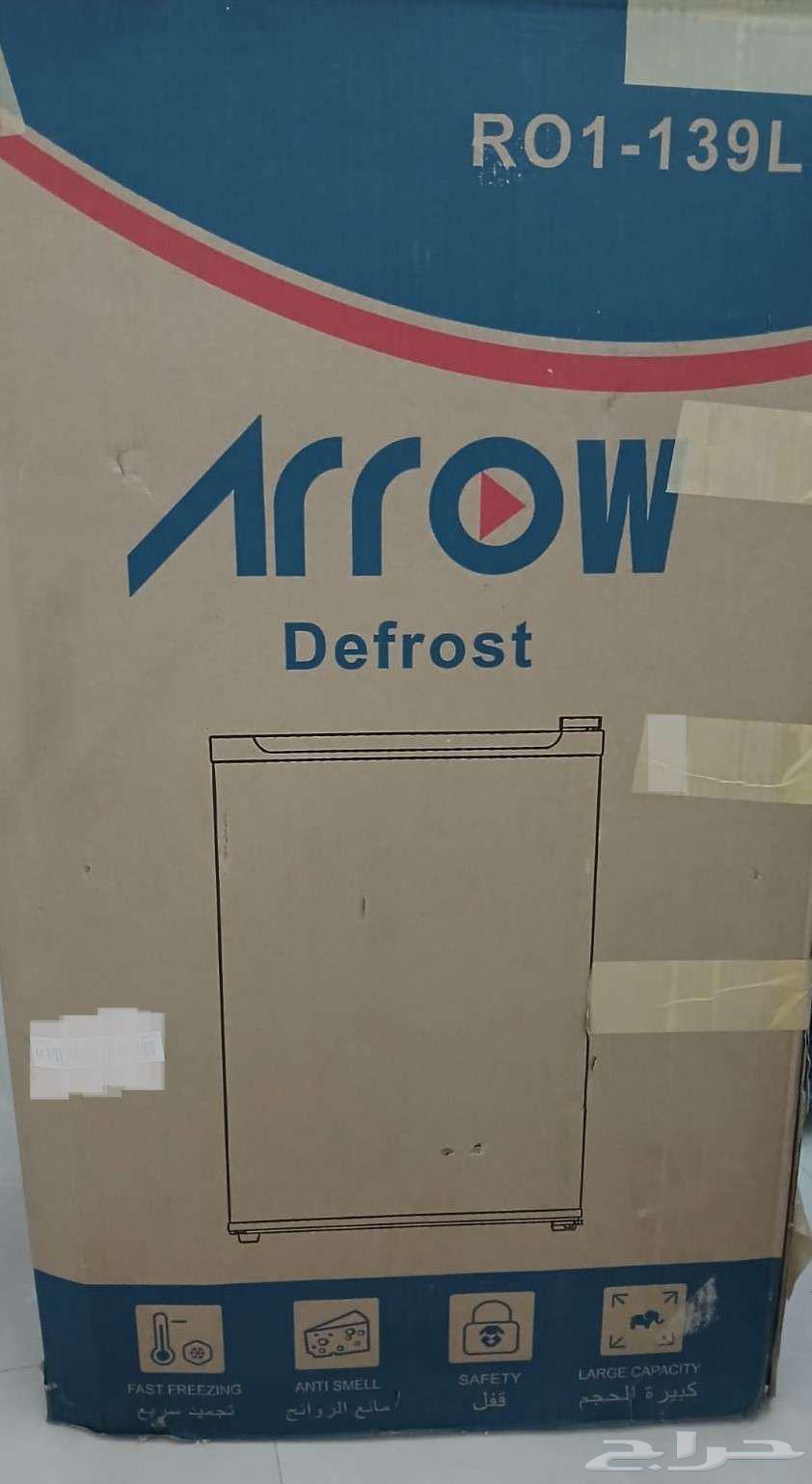 ثلاجة أرو 139 لتر باب واحد لون فضي جديدة 550 ريال64587453871617110