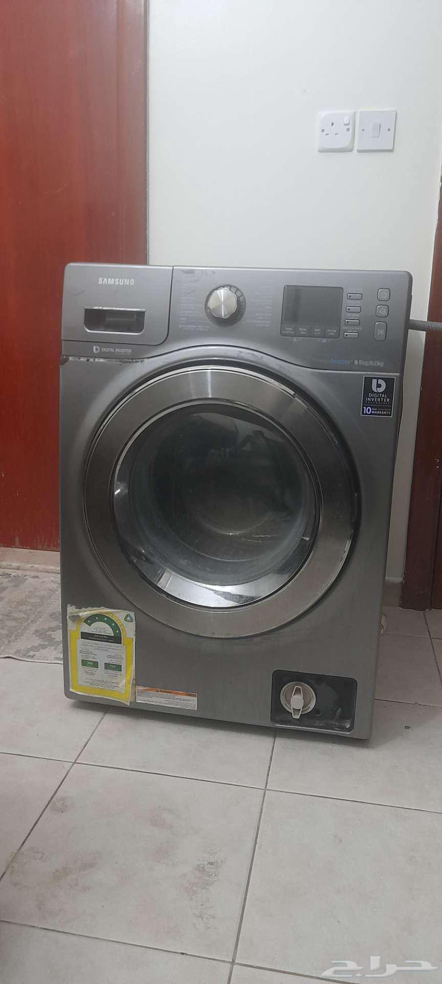 غسالة اوتاماتيك سامسونج 8.5 كيلو فتحة امامية معطلة64596240922627110