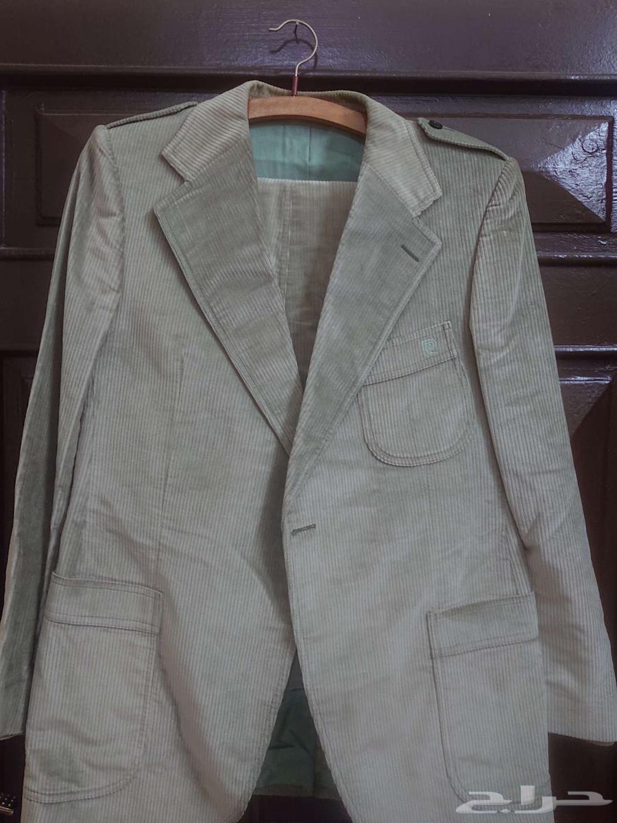 بدلة بيير كاردان مخمل فرنسي اصلي رجالي جديدة مقاس 5064597163582850110