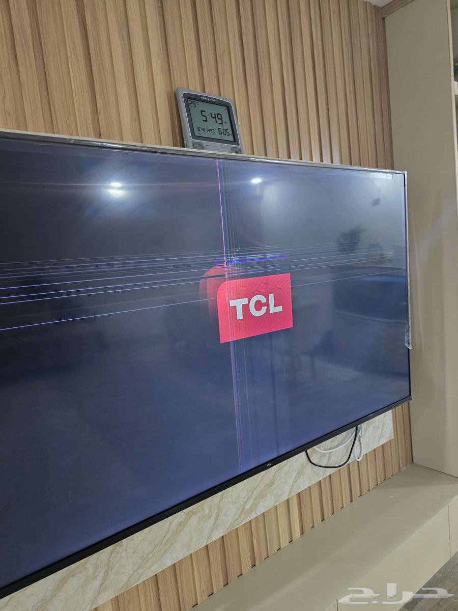 شاشة TCL 75 بوصة ( مكسوره )64593558692097110