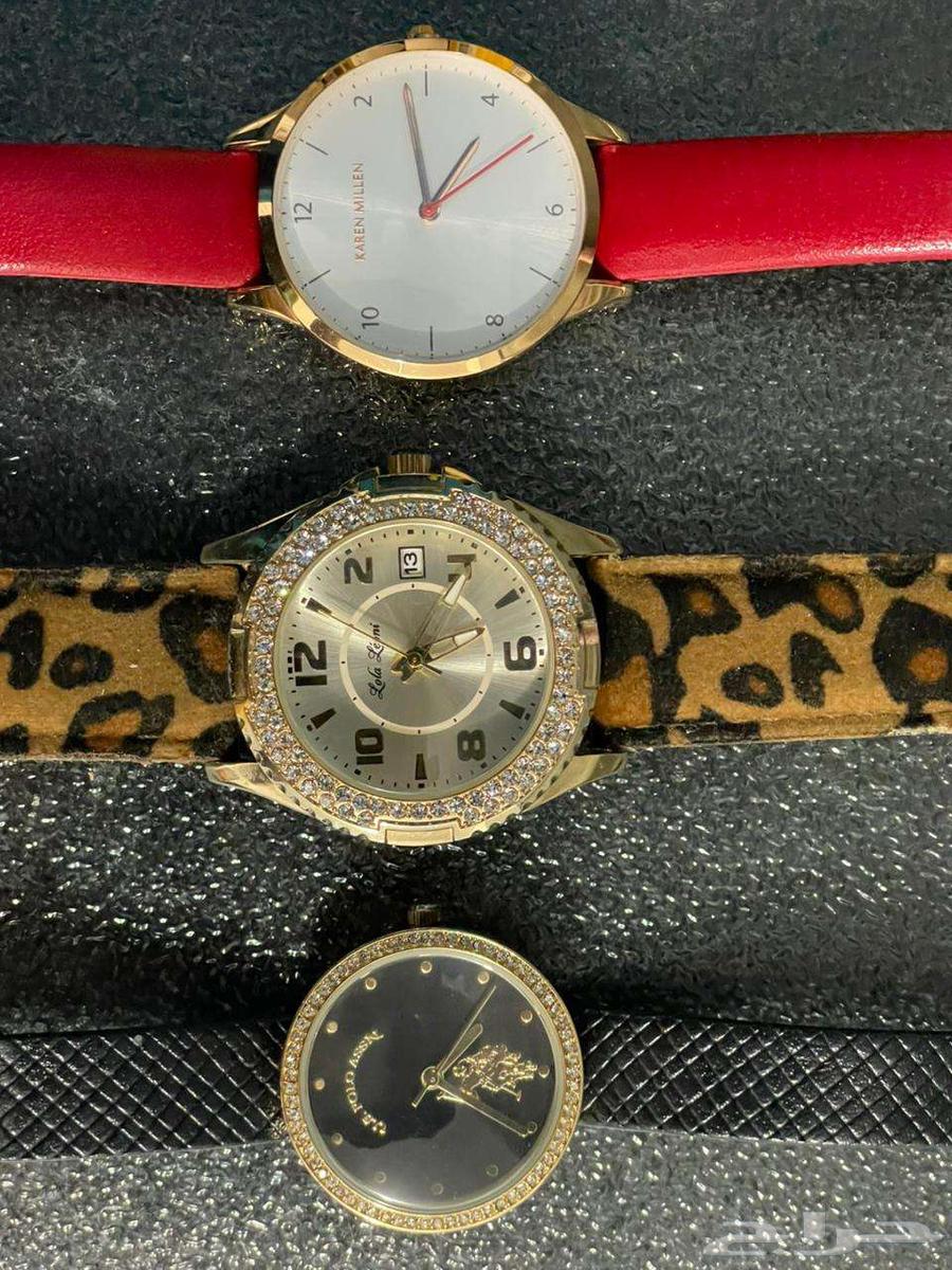 3 ساعة نسائية ماركات مستعملة بسعر 250 ريال فقط64594639352707111