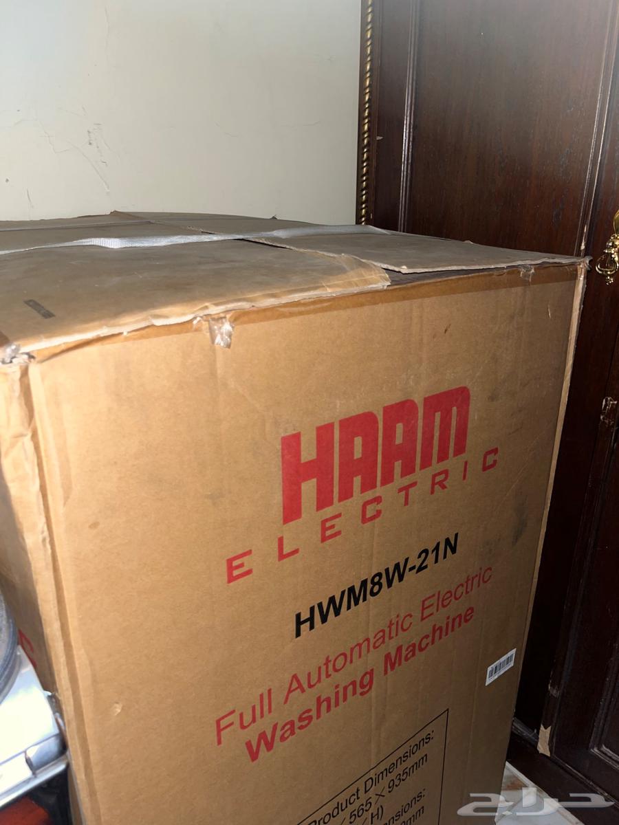 يوجد لدينا للبيع غسالة من شركة haam 14كيلو جديدة لم تستخدم64595759153410110