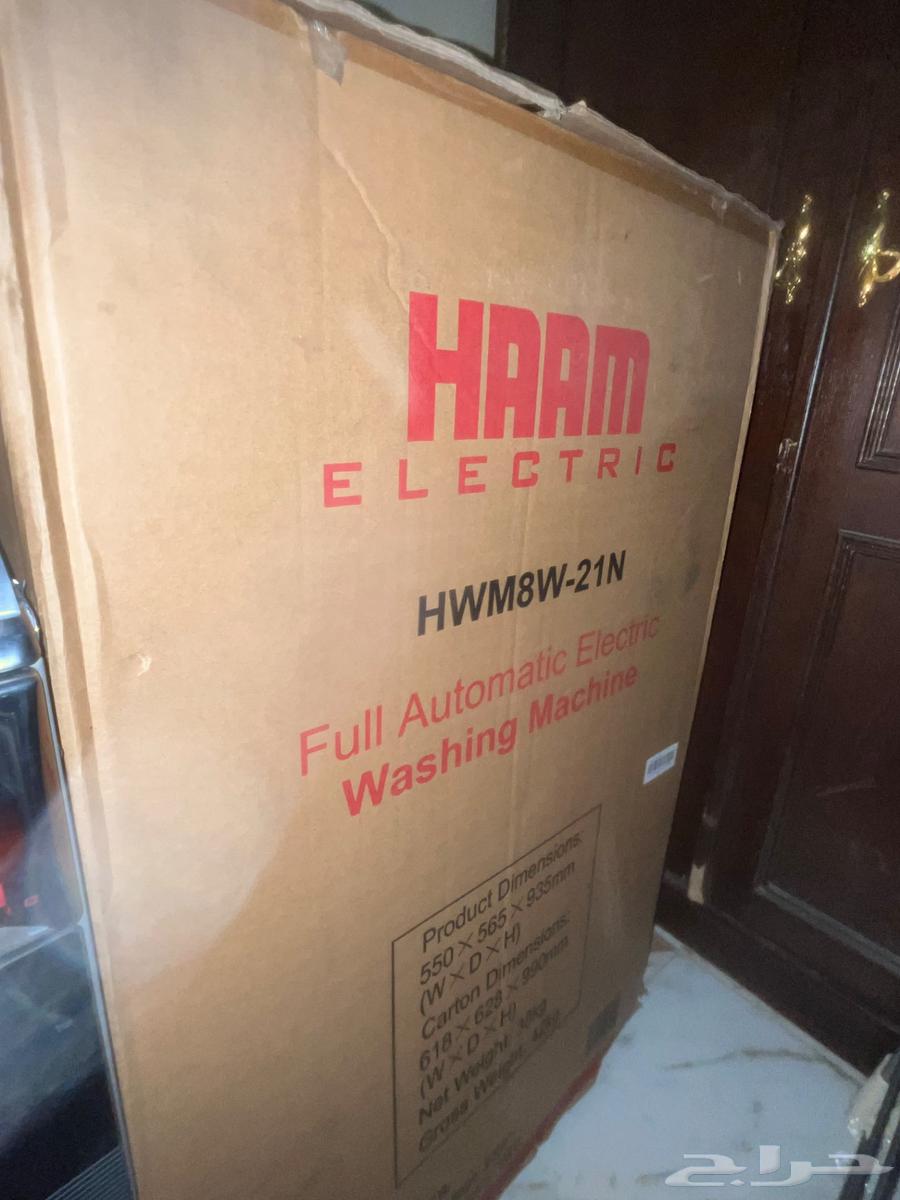يوجد لدينا للبيع غسالة من شركة haam 14كيلو جديدة لم تستخدم64595759153410111