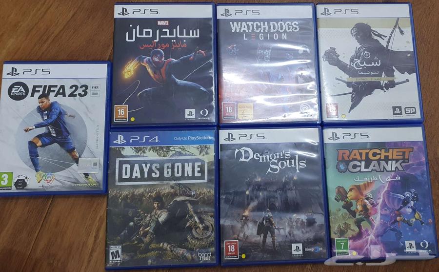 Various PlayStation 4 and 5 Cassettes64594418260482110