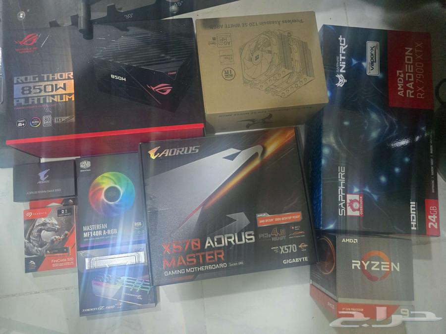حش الجيمينغ RX 7900 XTX Ryzen 9 هدايا ب1100 ريال مع شاشة64590618717313112