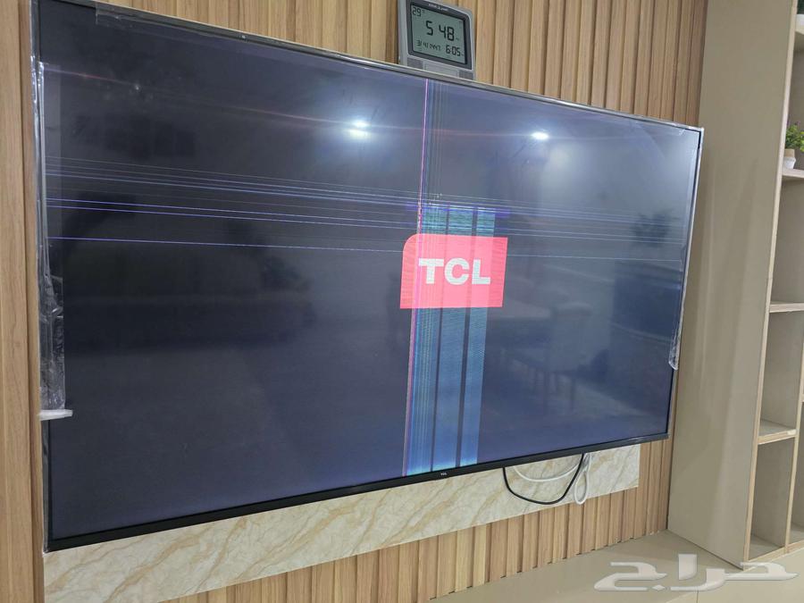 شاشة TCL 75 بوصة ( مكسوره )64593558692097112