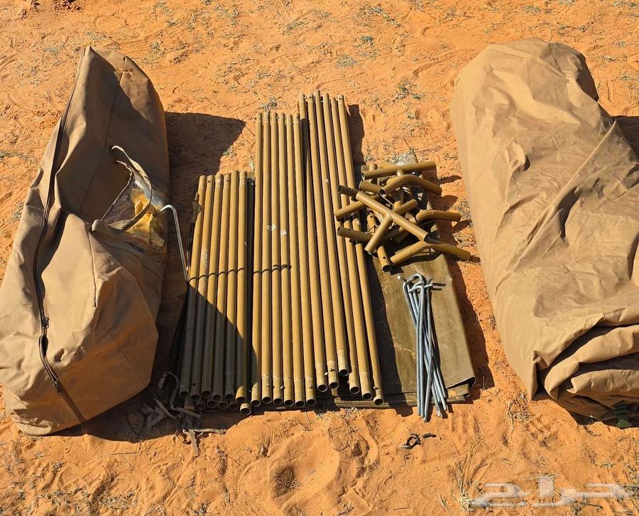 خيمة رحلات مع مظلة جانبية مقاومة للماء64591767778562114