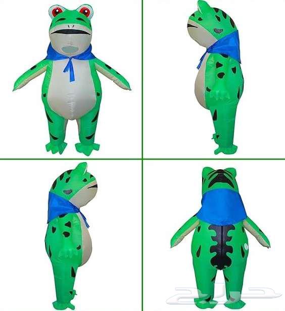 بدله ستيجو صوراس زي ضفدع نفخ مضحكه لحفلات الهالوين التنكريه64598634692483113