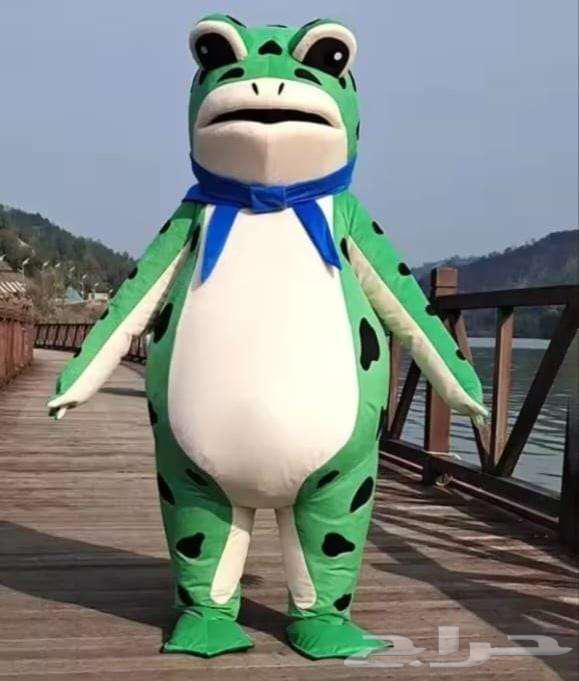 بدله ستيجو صوراس زي ضفدع نفخ مضحكه لحفلات الهالوين التنكريه64598634692483110