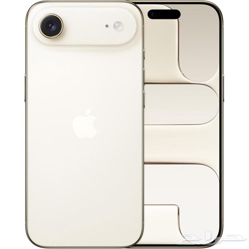 ايفون اير Air 17 جديد بكرتونه ولم يفك اللون الجديد64597996967683113