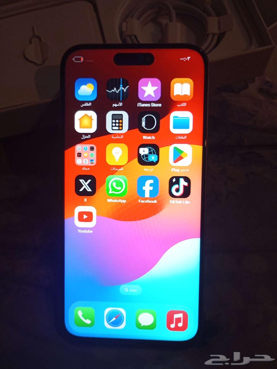 جوال ايفون 15 برو ماكس كوبي استخدام 5 ايام64597875189762112