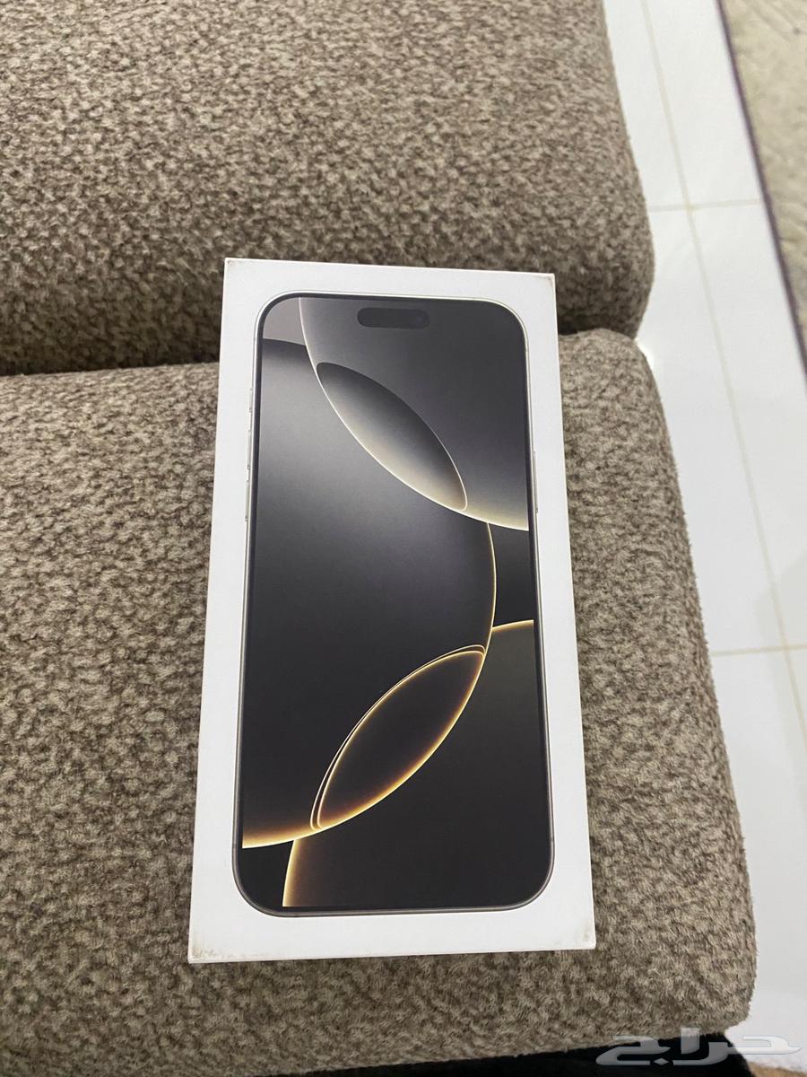 ايفون 16 برو ماكس 256 جيجا تيتانيوم طبيعي جديد64597568632194110