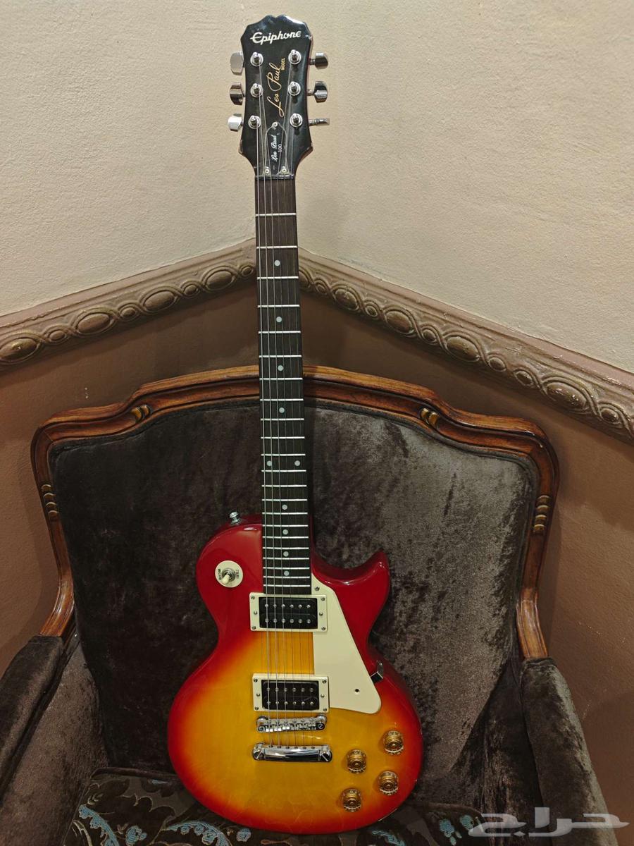 جيتار كهربائي صناعة أمريكي les paul 100 epiphone64597715757441110