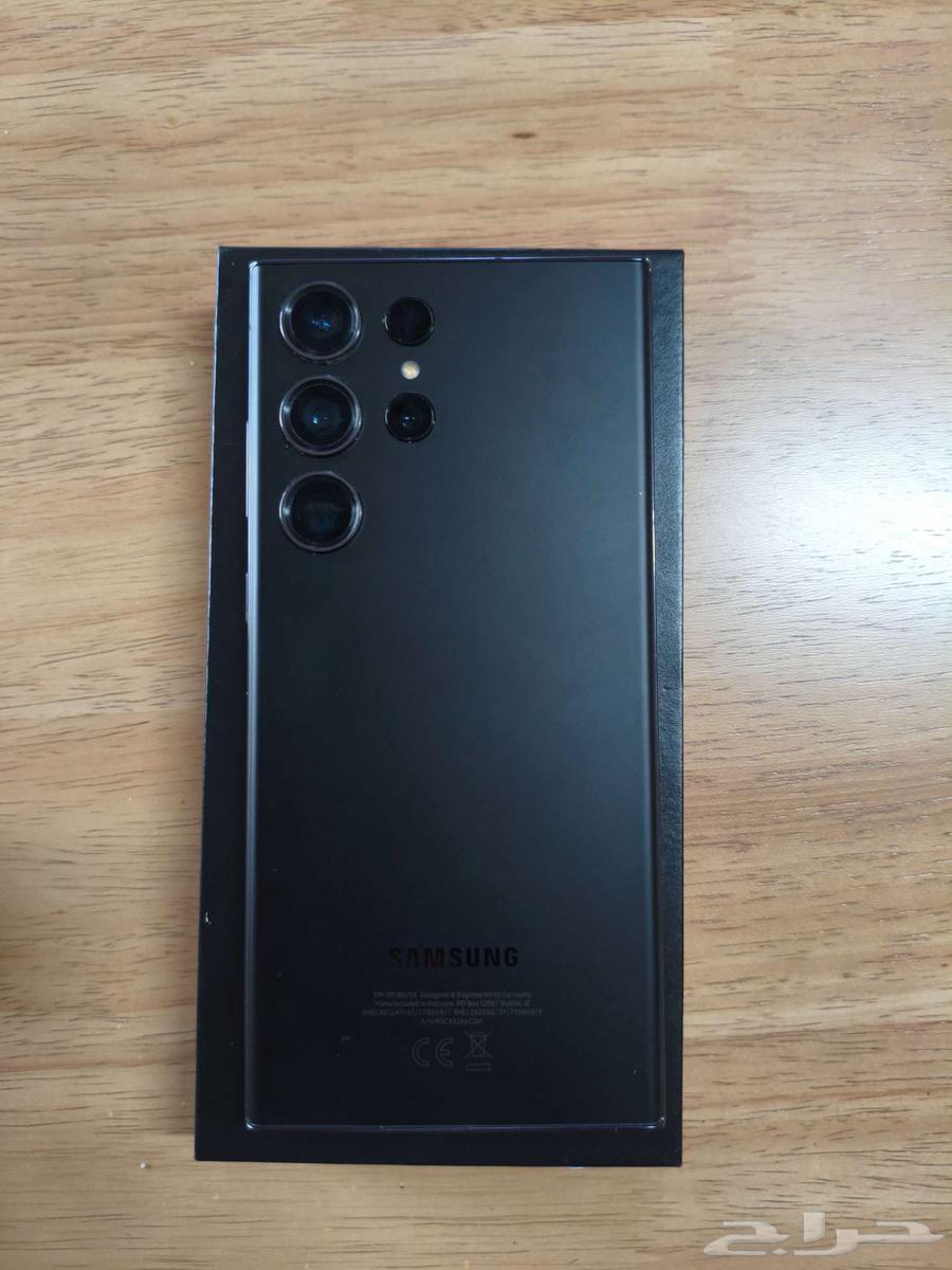 شاشة سامسونج إس23 أولترا مكسورة مع الكابل والعلبة64598733653634111