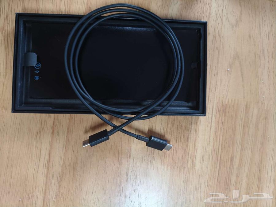 شاشة سامسونج إس23 أولترا مكسورة مع الكابل والعلبة64598733653634110