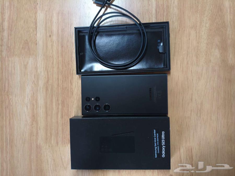 شاشة سامسونج إس23 أولترا مكسورة مع الكابل والعلبة64598733653634112