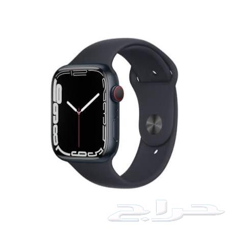 ابل وتش سريس 7 اللون كحلي شبه جديدة والبيع سمح64613068166658110