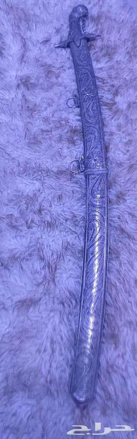 سيف تراثي فاخر مزخرف بالكامل بنقوش64611617612930110