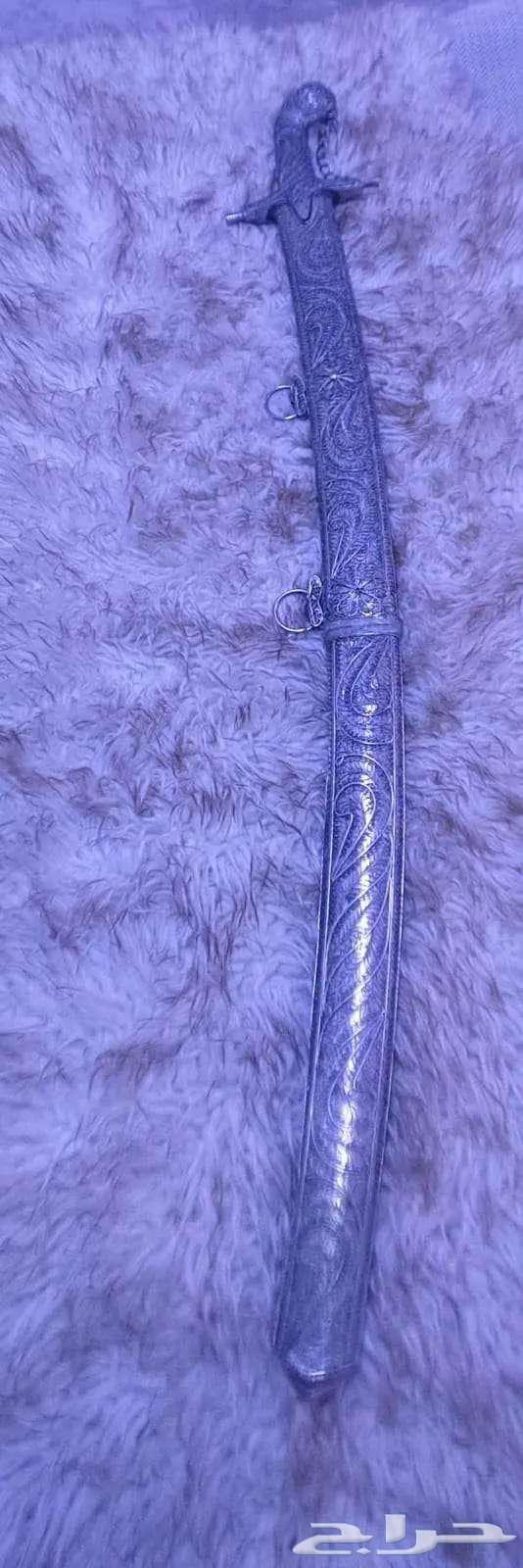 سيف تراثي فاخر مزخرف بالكامل بنقوش64611617612930112