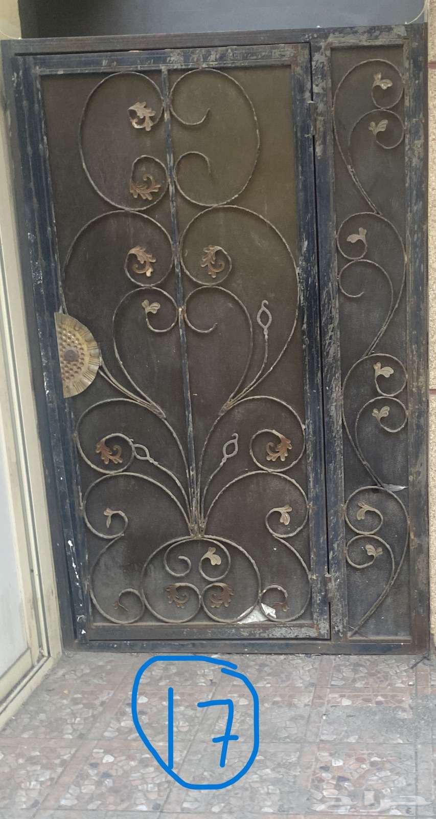 مستعجل - بيع باب عمارة زجاج وحديد64611955079427111