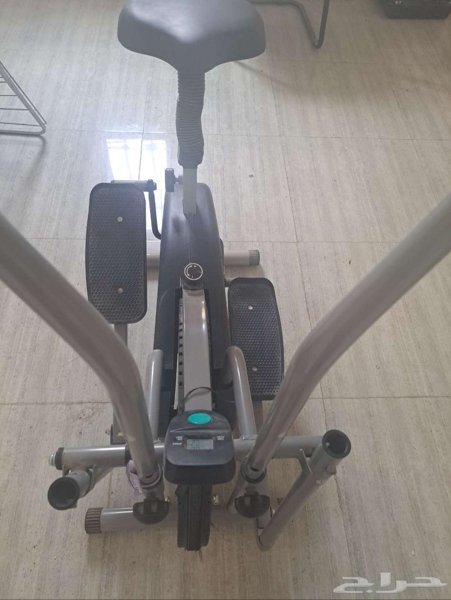 دراجة ثابتة رياضية و دنبل أثقال64611654714625111